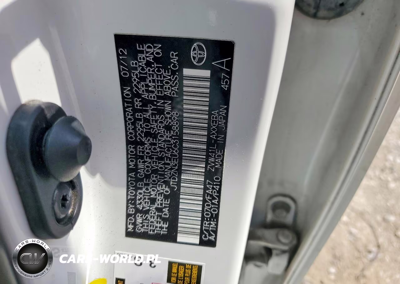 2012 Toyota Prius V Three VIN:JTDZN3EU6C3158898 - 12
