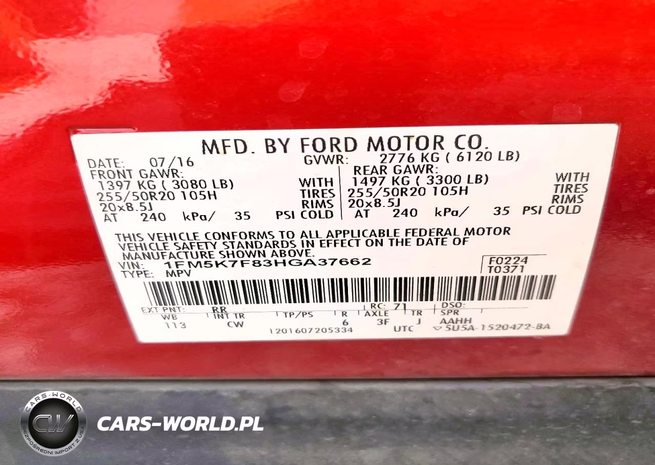 2017 Ford Explorer Limited VIN:1FM5K7F83HGA37662 - 12