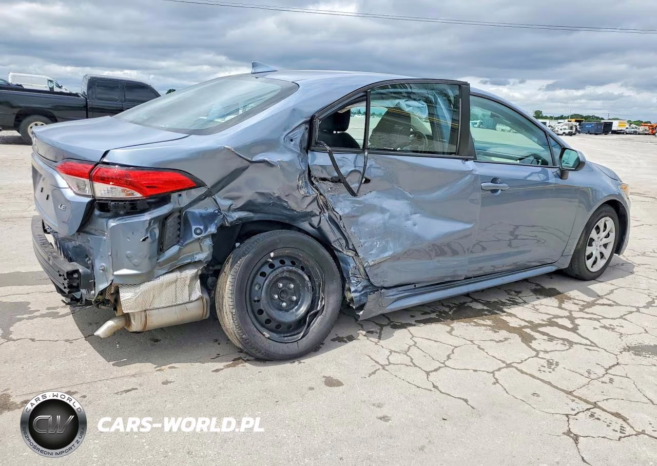 2020 Toyota Corolla Le VIN:5YFEPRAEXLP104831 - 3