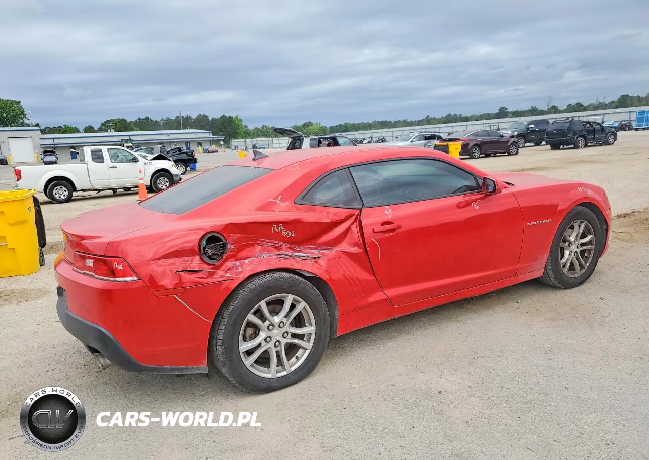 2014 Chevrolet Camaro Ls VIN:2G1FA1E30E9306959 - 3