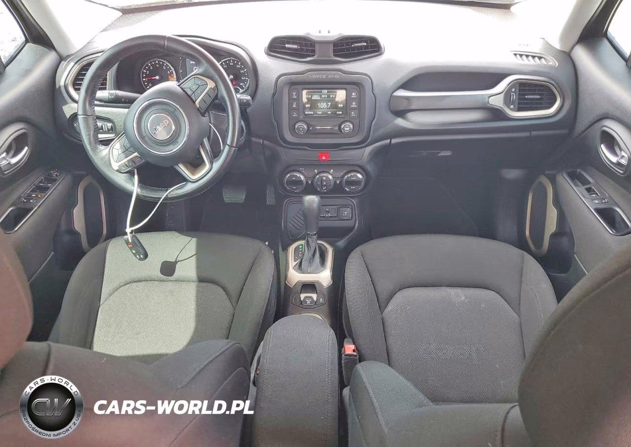 2017 Jeep Renegade Latitude VIN:ZACCJABB7HPG37939 - 8