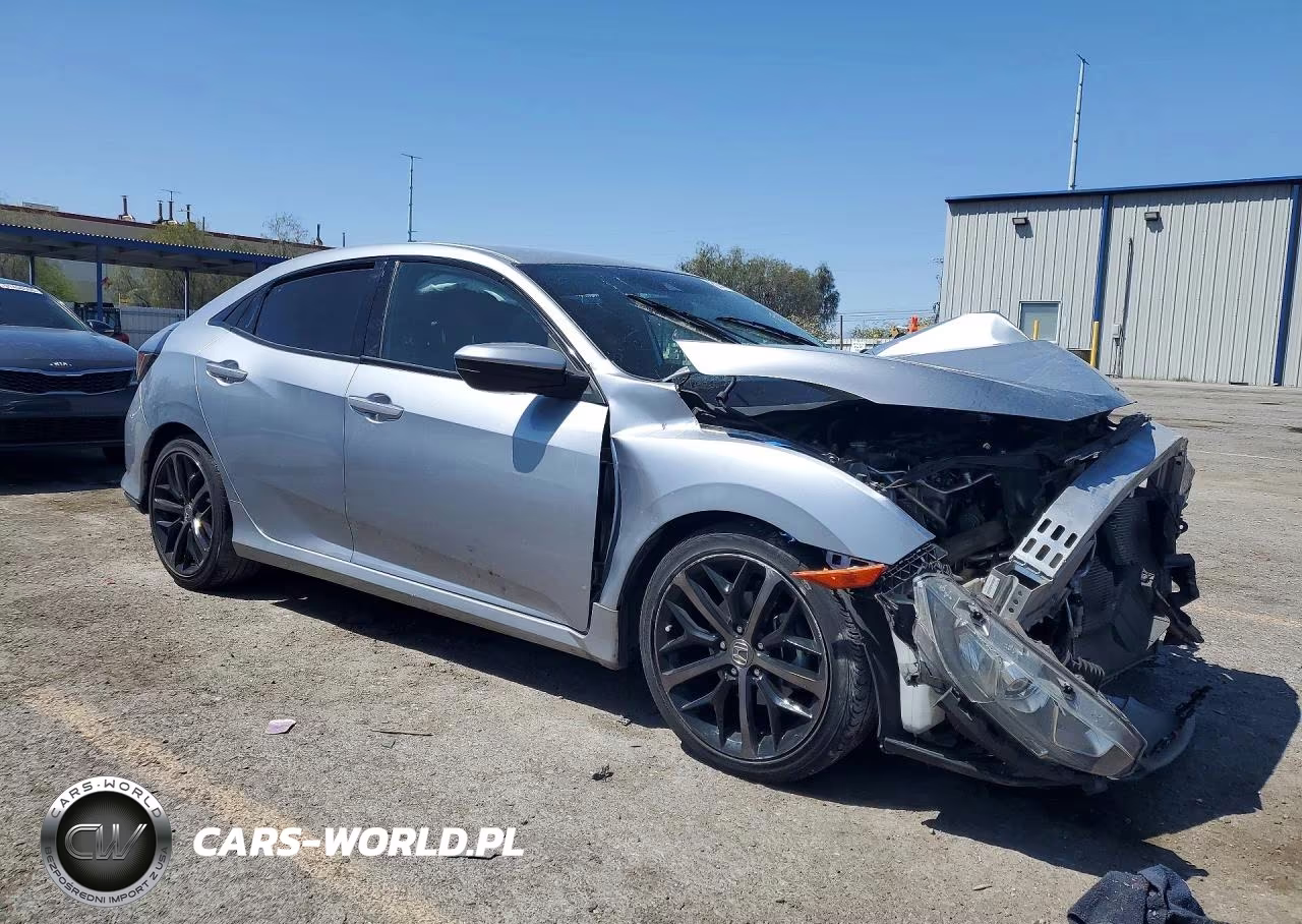 2019 Honda Civic Lx VIN:SHHFK7H37KU222422 - 4