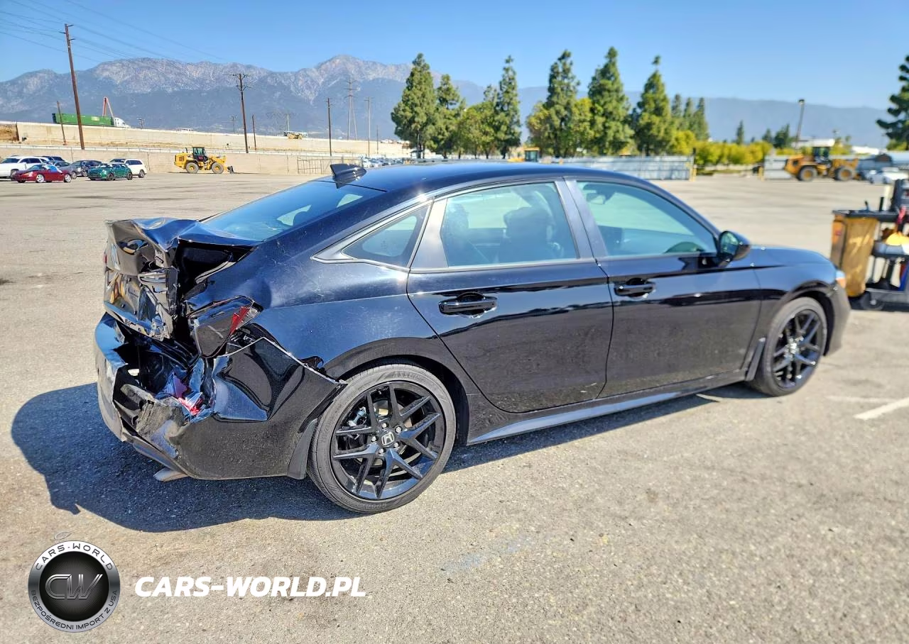 2026 Honda Civic Sport VIN:2HGFE4F87TH307683 - 3