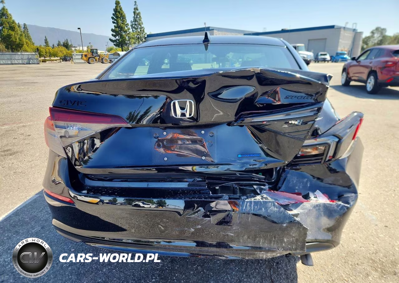 2026 Honda Civic Sport VIN:2HGFE4F87TH307683 - 6