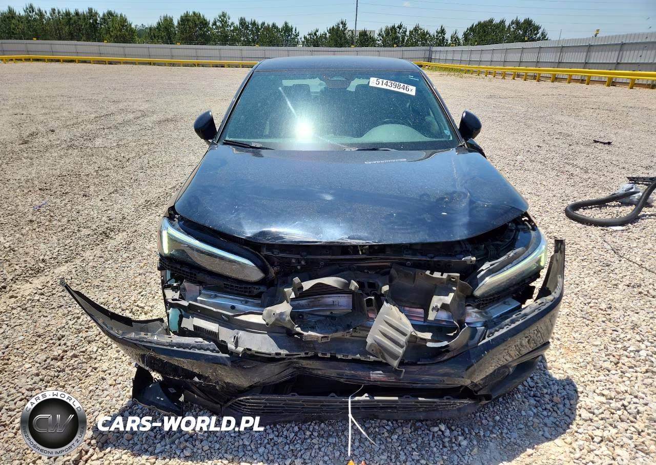 2022 Honda Civic Sport VIN:2HGFE2F58NH563831 - 5