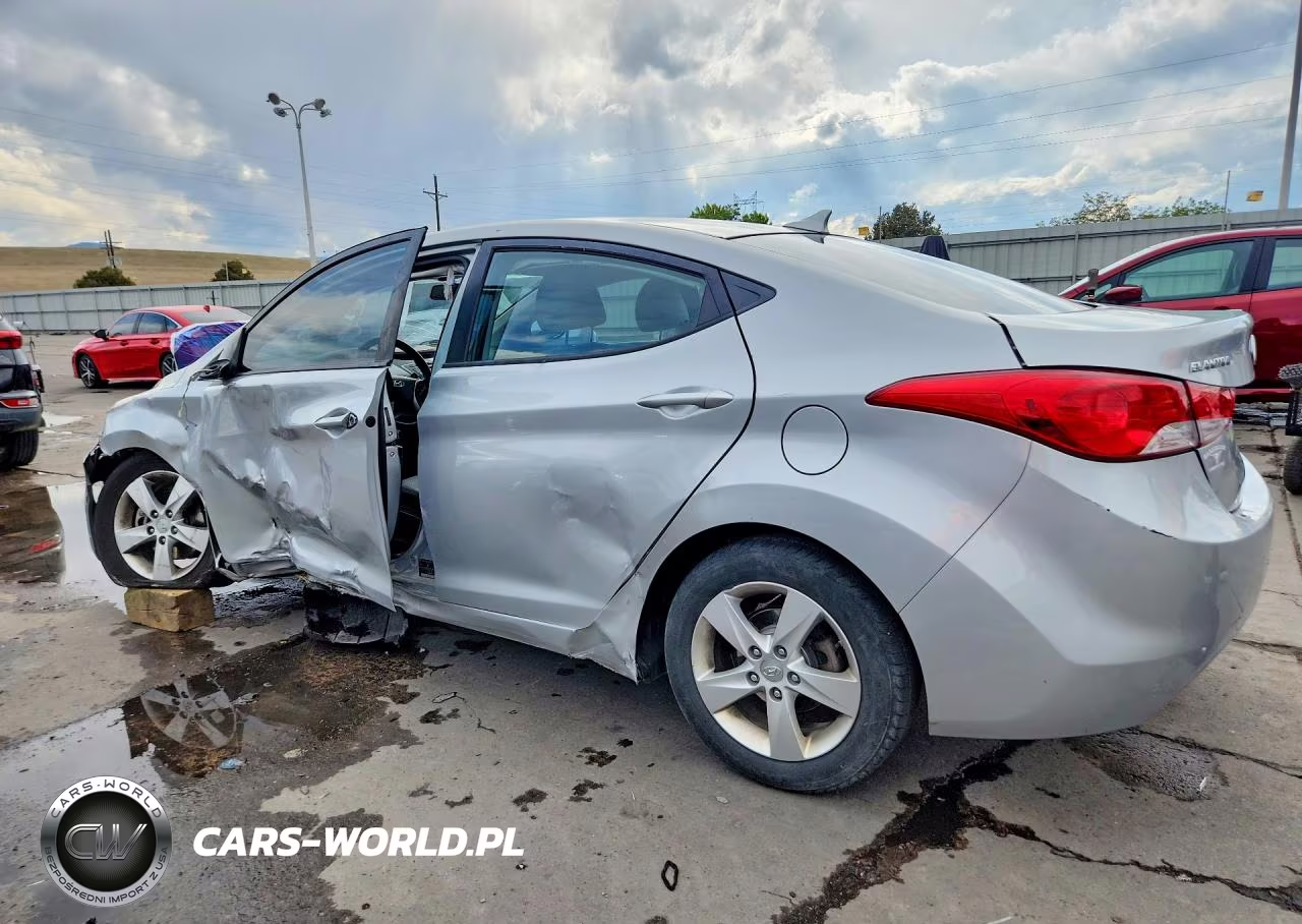 2013 Hyundai Elantra Gls VIN:5NPDH4AE6DH351113 - 2