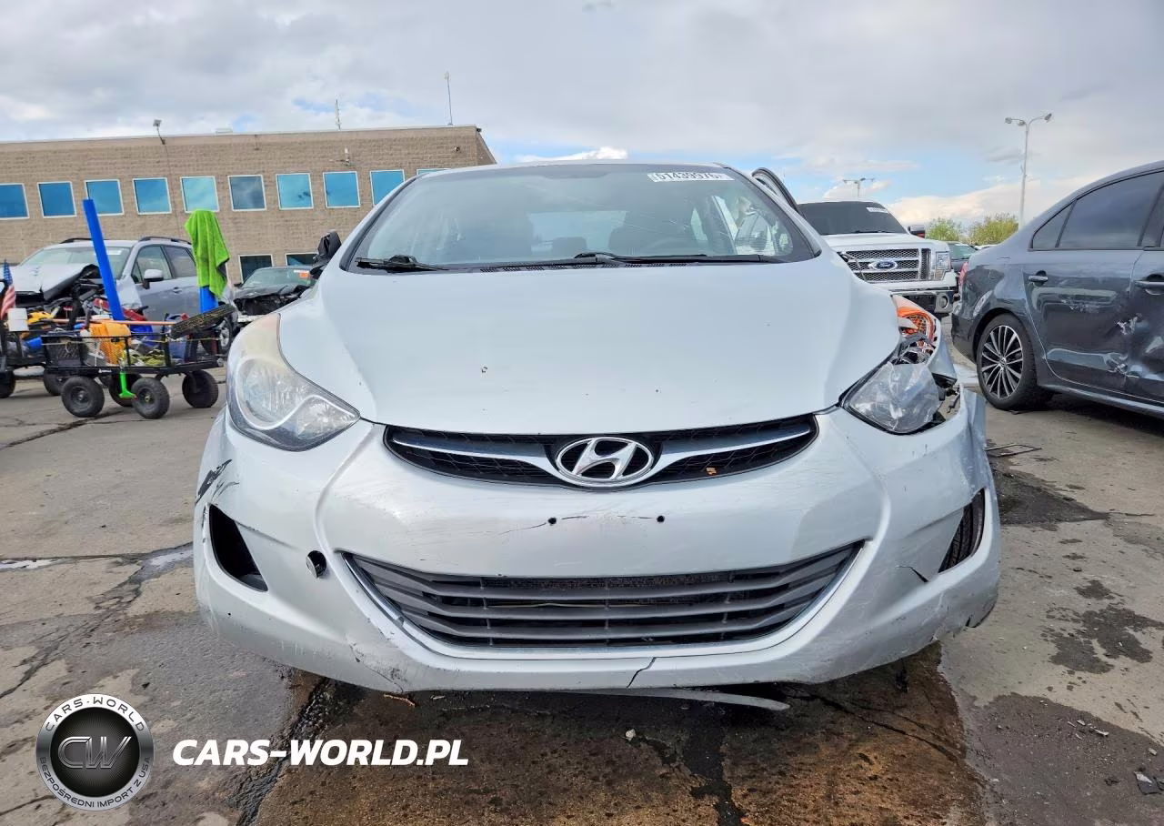 2013 Hyundai Elantra Gls VIN:5NPDH4AE6DH351113 - 5