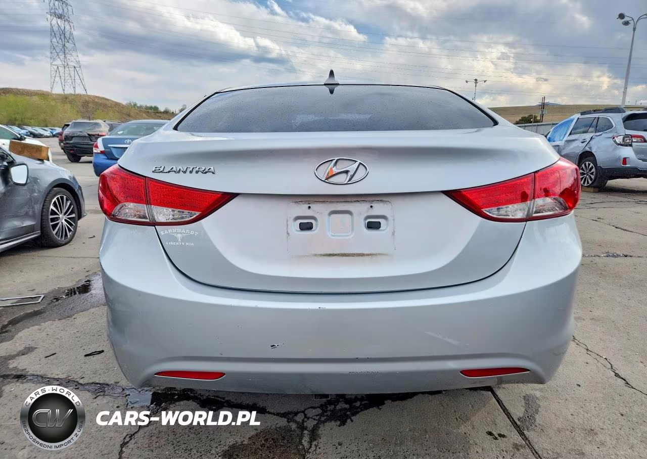 2013 Hyundai Elantra Gls VIN:5NPDH4AE6DH351113 - 6
