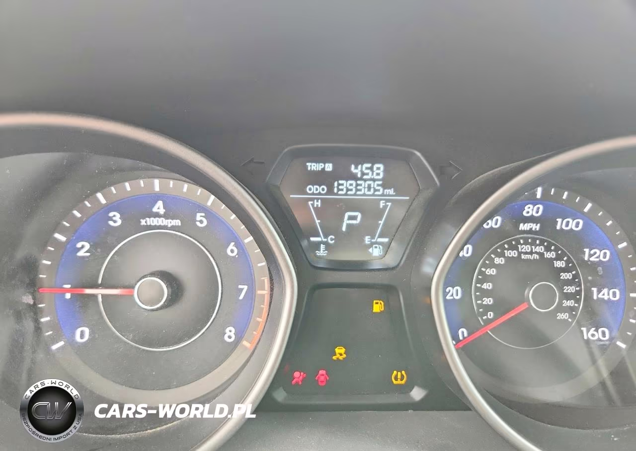 2013 Hyundai Elantra Gls VIN:5NPDH4AE6DH351113 - 9