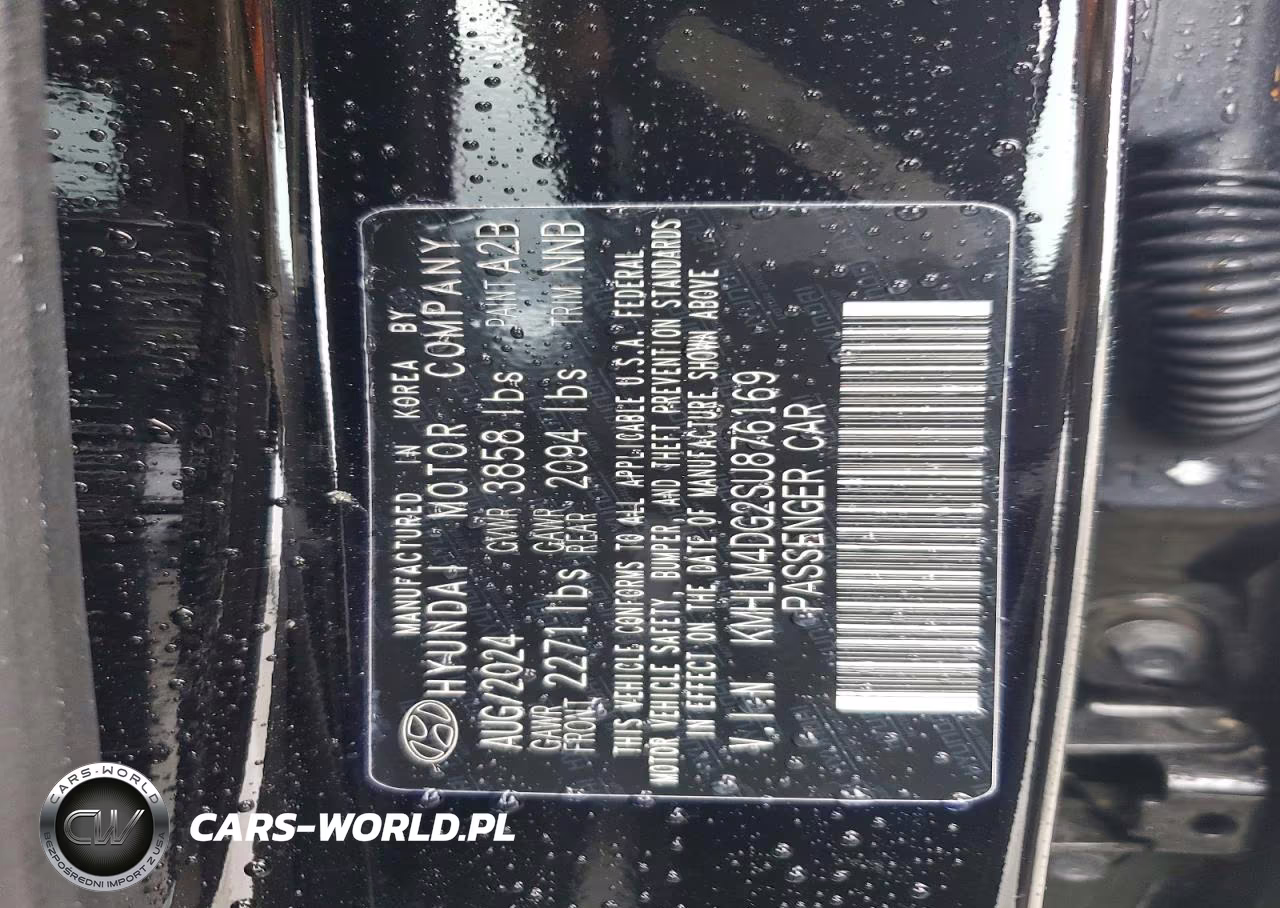 2025 Hyundai Elantra Sel Sport VIN:KMHLM4DG2SU876169 - 13