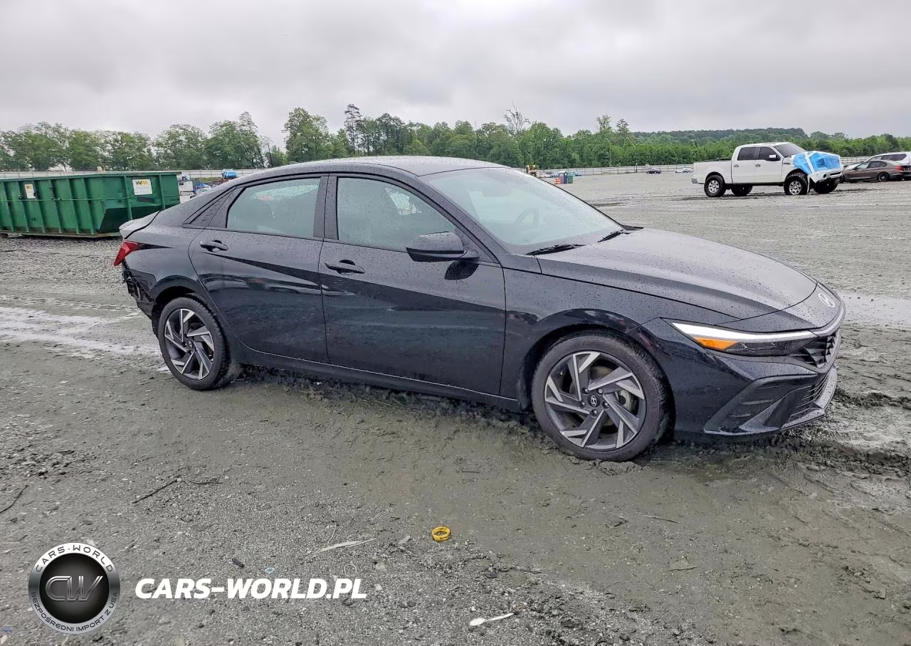 2025 Hyundai Elantra Sel Sport VIN:KMHLM4DG2SU876169 - 4