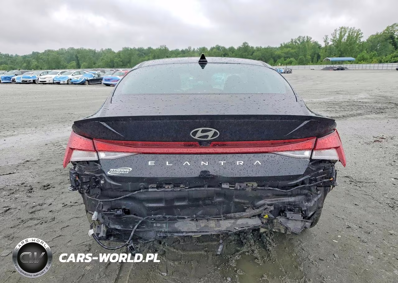 2025 Hyundai Elantra Sel Sport VIN:KMHLM4DG2SU876169 - 6