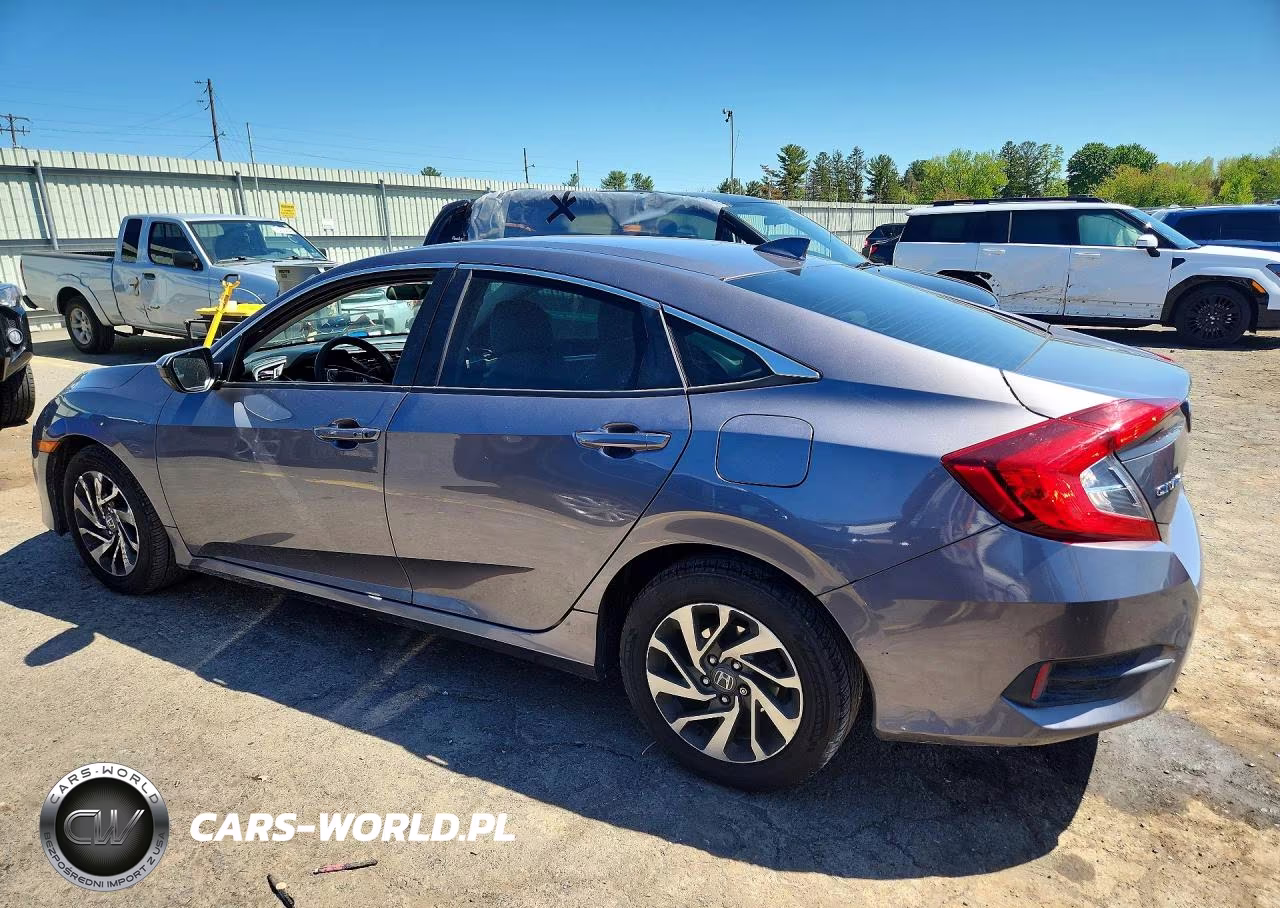 2018 Honda Civic Ex VIN:19XFC2F77JE201517 - 2