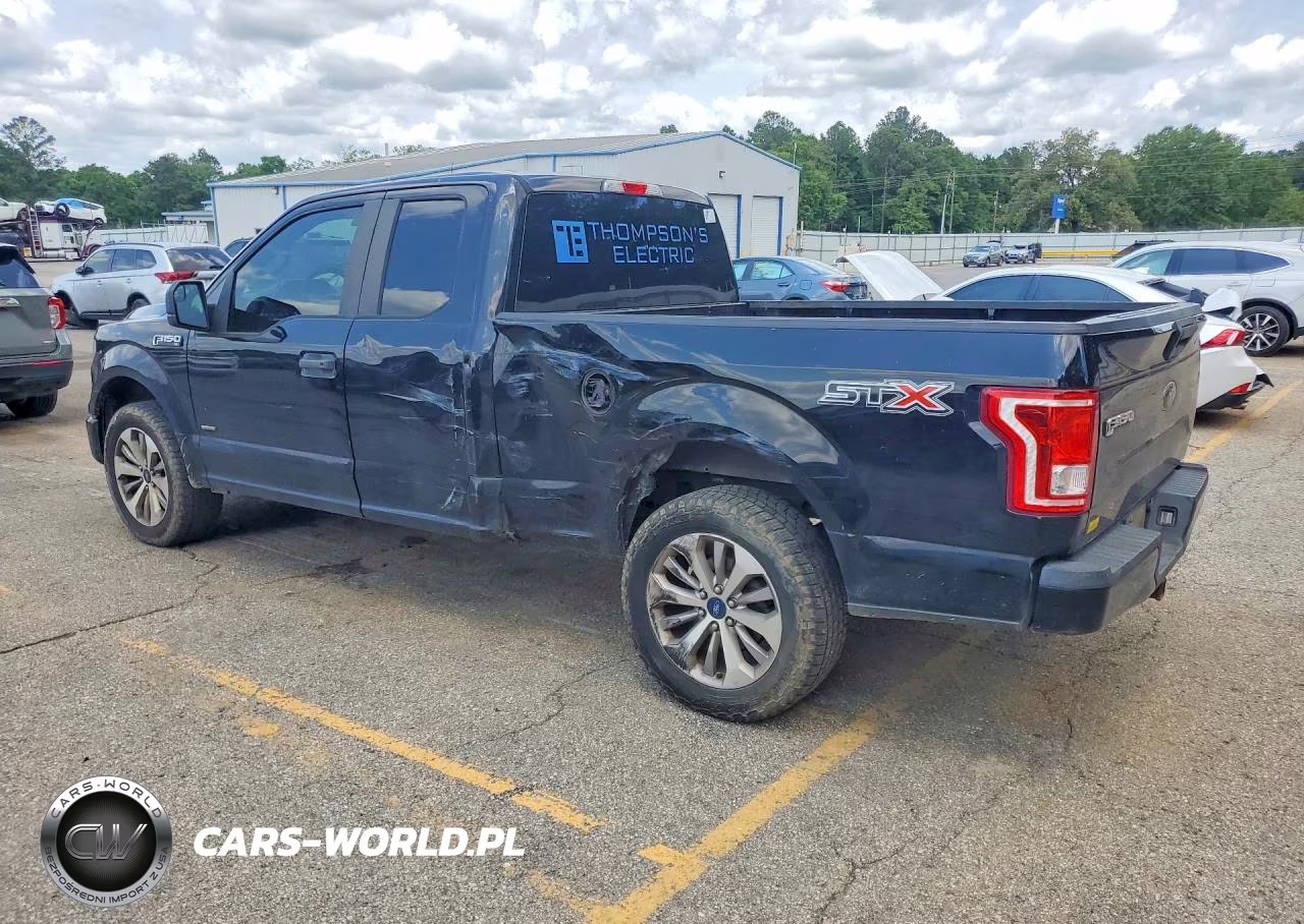 2017 Ford F150 Super Cab VIN:1FTEX1CP0HFC81239 - 2