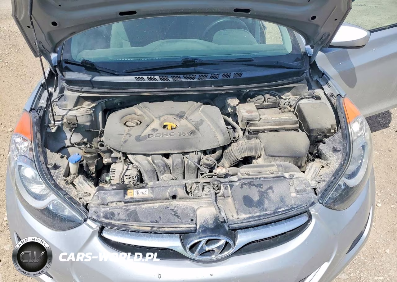 2013 Hyundai Elantra Gls VIN:5NPDH4AE7DH444688 - 11