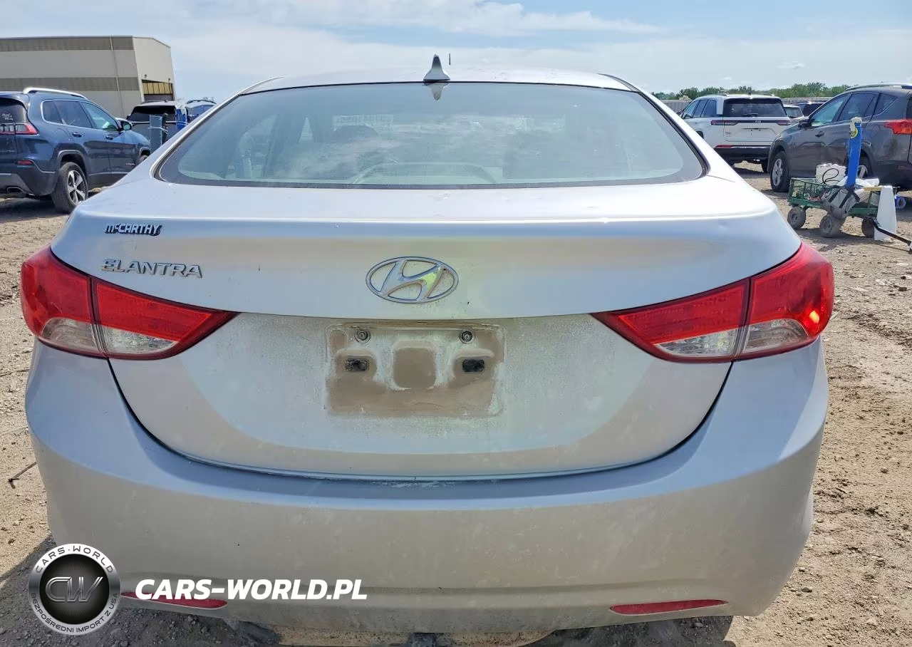 2013 Hyundai Elantra Gls VIN:5NPDH4AE7DH444688 - 6
