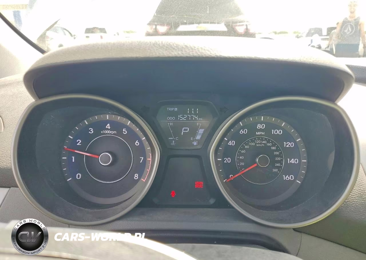 2013 Hyundai Elantra Gls VIN:5NPDH4AE7DH444688 - 9
