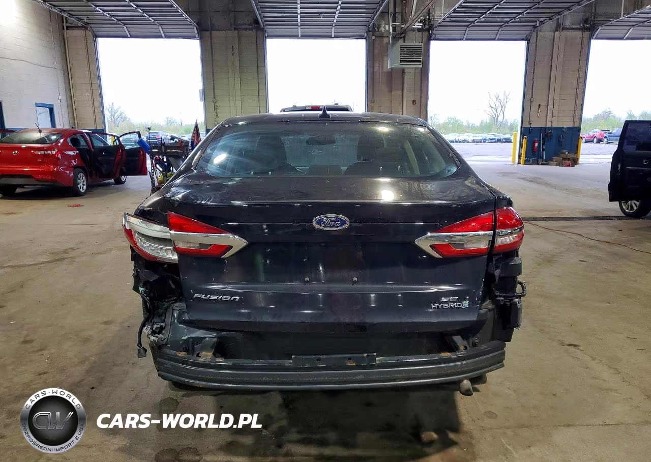2019 Ford Fusion Se VIN:3FA6P0LU0KR182344 - 6