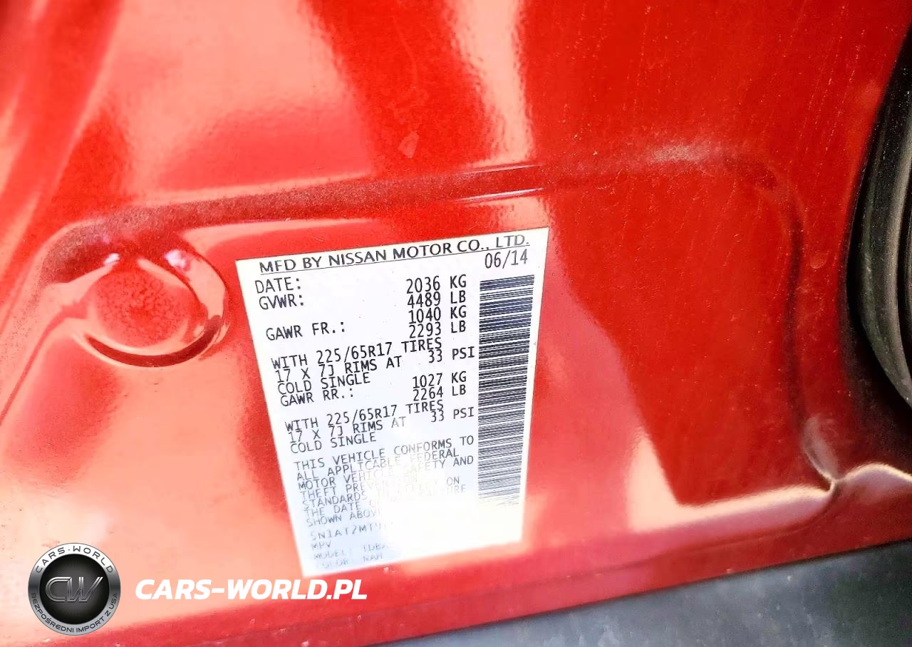 2014 Nissan Rogue Sv VIN:5N1AT2MT9EC849783 - 13