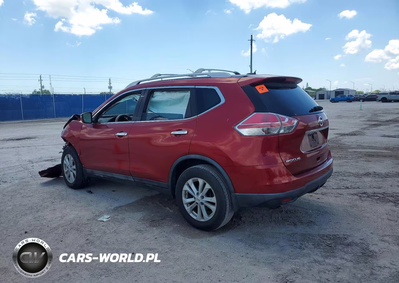 2014 Nissan Rogue Sv VIN:5N1AT2MT9EC849783 - 2