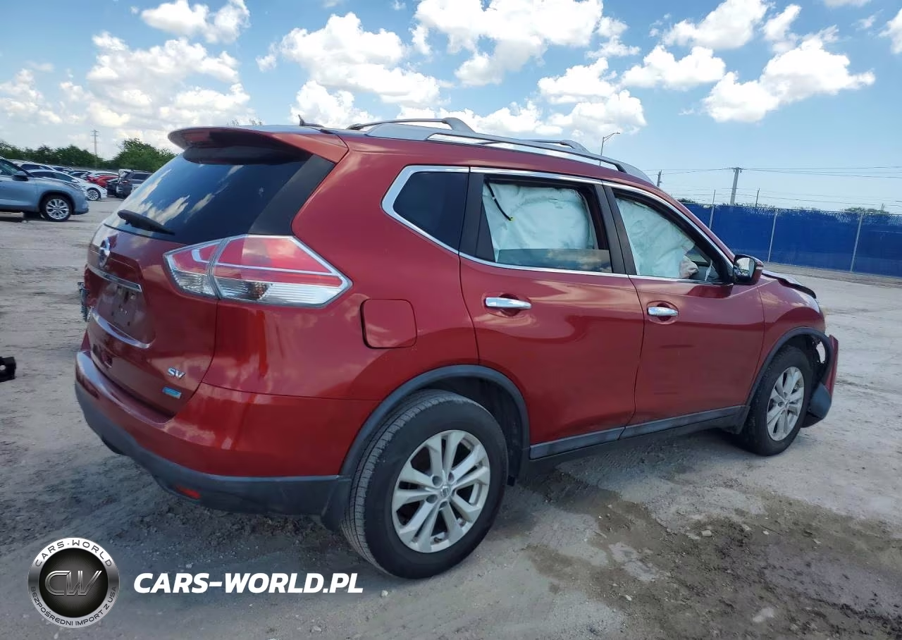 2014 Nissan Rogue Sv VIN:5N1AT2MT9EC849783 - 3