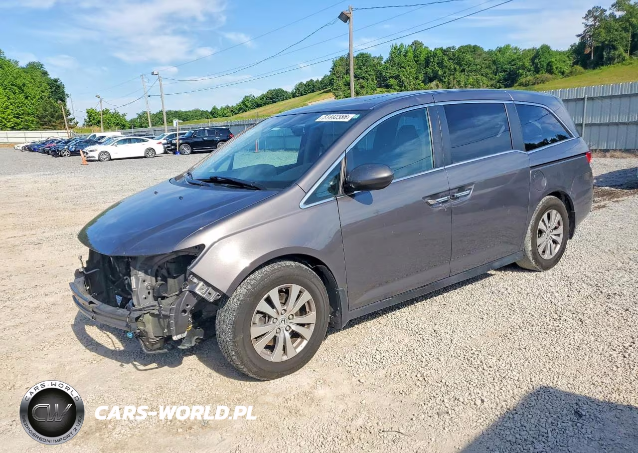 2016 Honda Odyssey Exl – zdjęcie 1 z 14