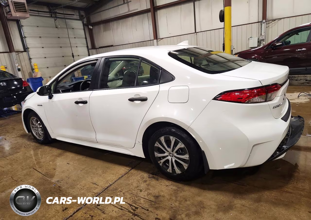 2021 Toyota Corolla Hybrid Le VIN:JTDEAMDE7MJ024506 - 2