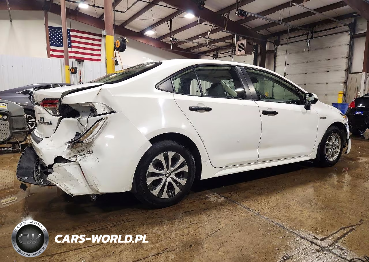 2021 Toyota Corolla Hybrid Le VIN:JTDEAMDE7MJ024506 - 3