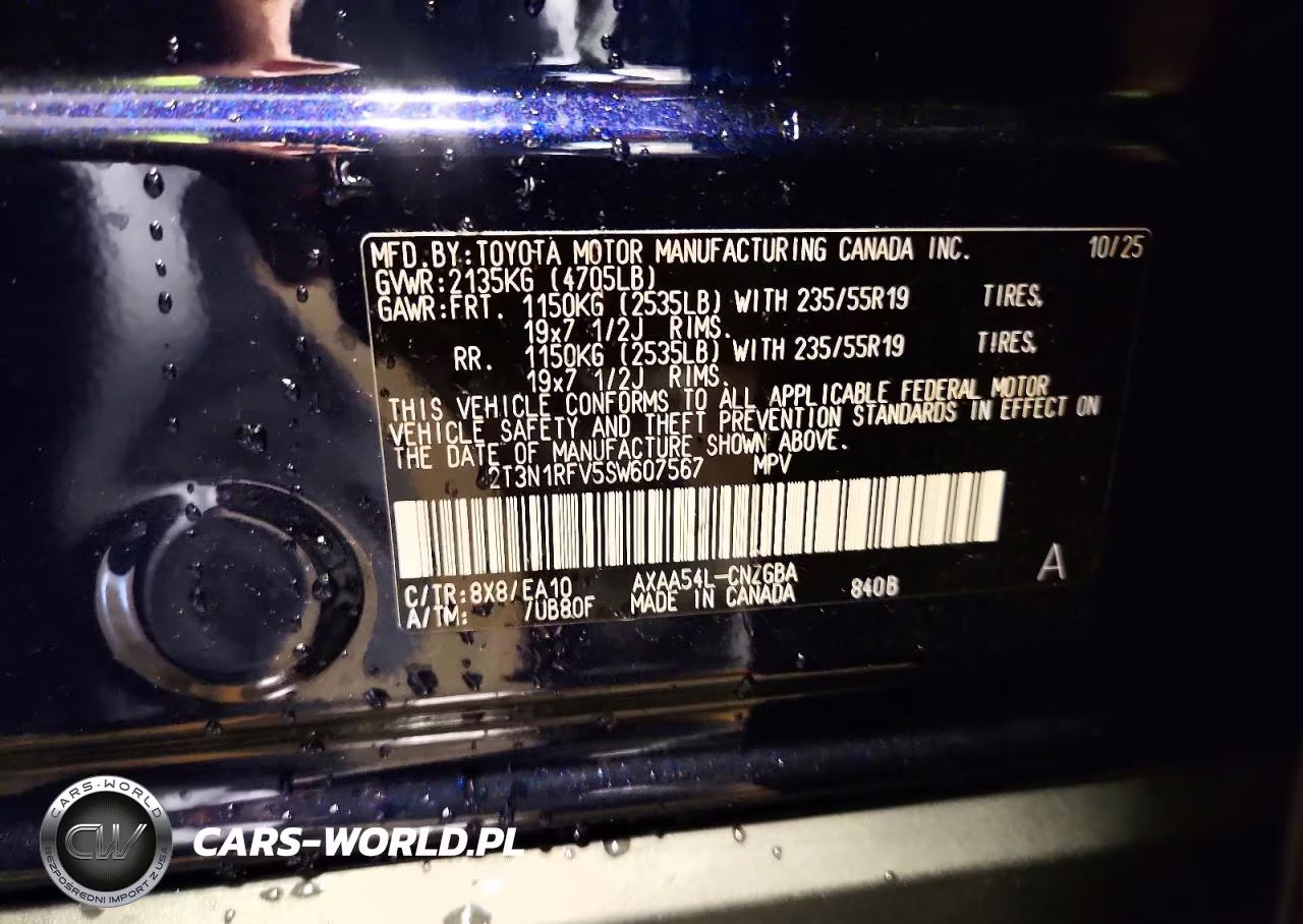 2025 Toyota Rav4 Limited VIN:2T3N1RFV5SW607567 - 14