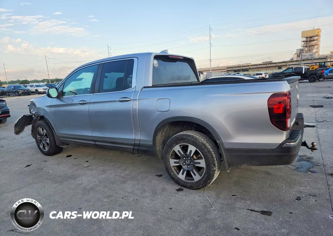 2017 Honda Ridgeline Rtl VIN:5FPYK3F50HB025955 - 2