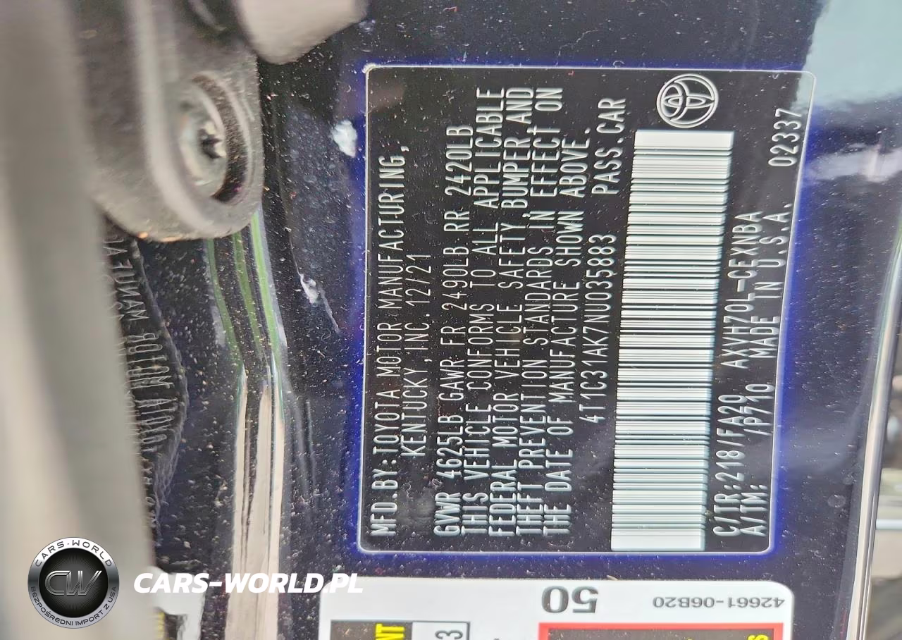 2022 Toyota Camry X VIN:4T1C31AK7NU035883 - 13
