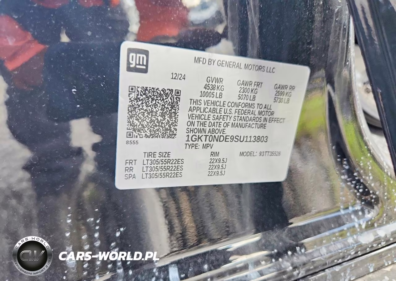 2025 GMC Hummer Suv 2X VIN:1GKT0NDE9SU113803 - 12