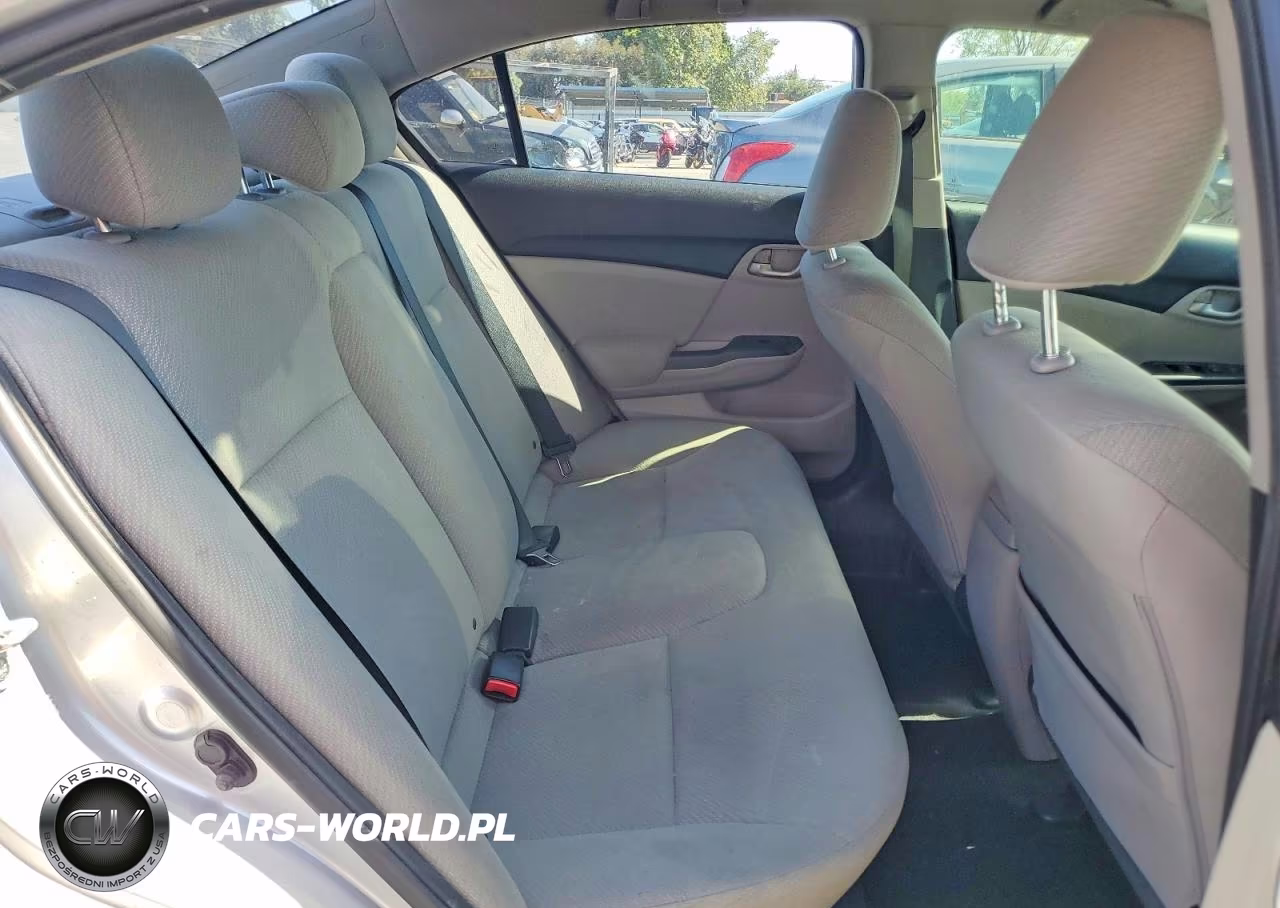 2013 Honda Civic Lx VIN:19XFB2F57DE244180 - 10
