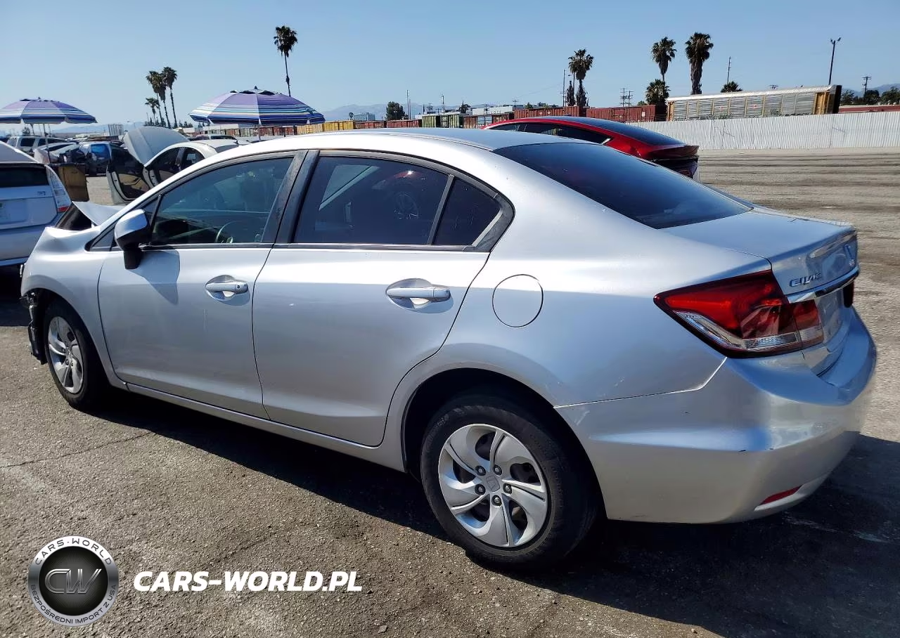 2013 Honda Civic Lx VIN:19XFB2F57DE244180 - 2