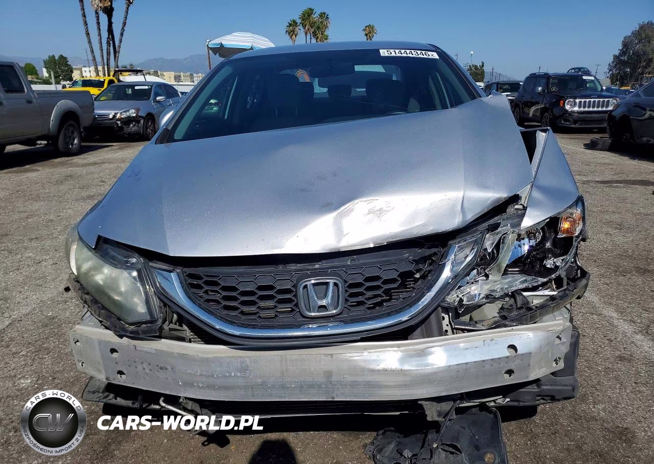 2013 Honda Civic Lx VIN:19XFB2F57DE244180 - 5