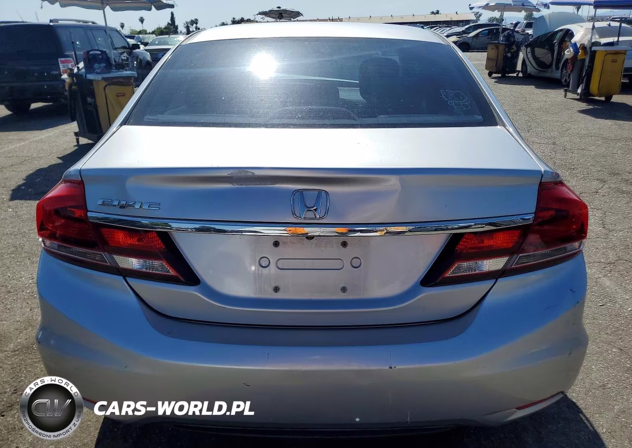 2013 Honda Civic Lx VIN:19XFB2F57DE244180 - 6