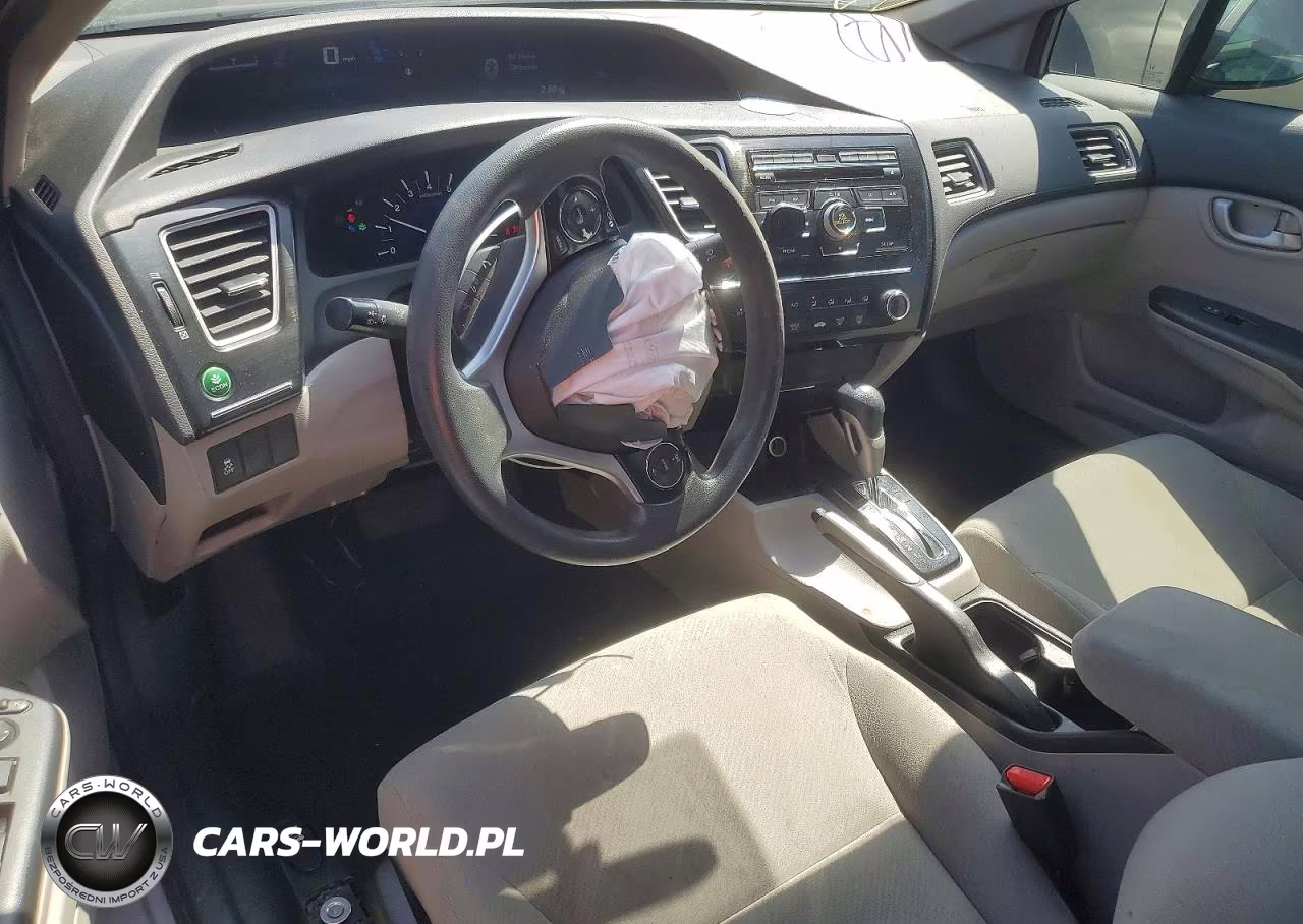2013 Honda Civic Lx VIN:19XFB2F57DE244180 - 8