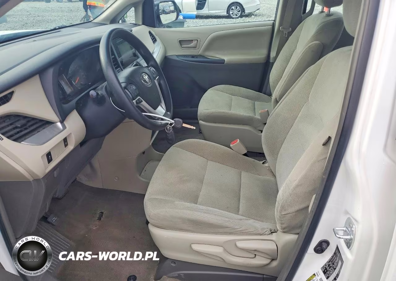 2017 Toyota Sienna L 7-Passenger VIN:5TDZZ3DC9HS785677 - 7