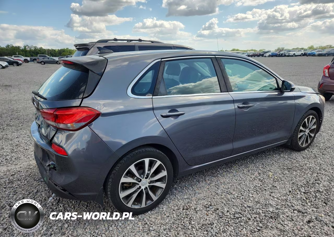2018 Hyundai Elantra Gt Base VIN:KMHH35LE6JU040040 - 3