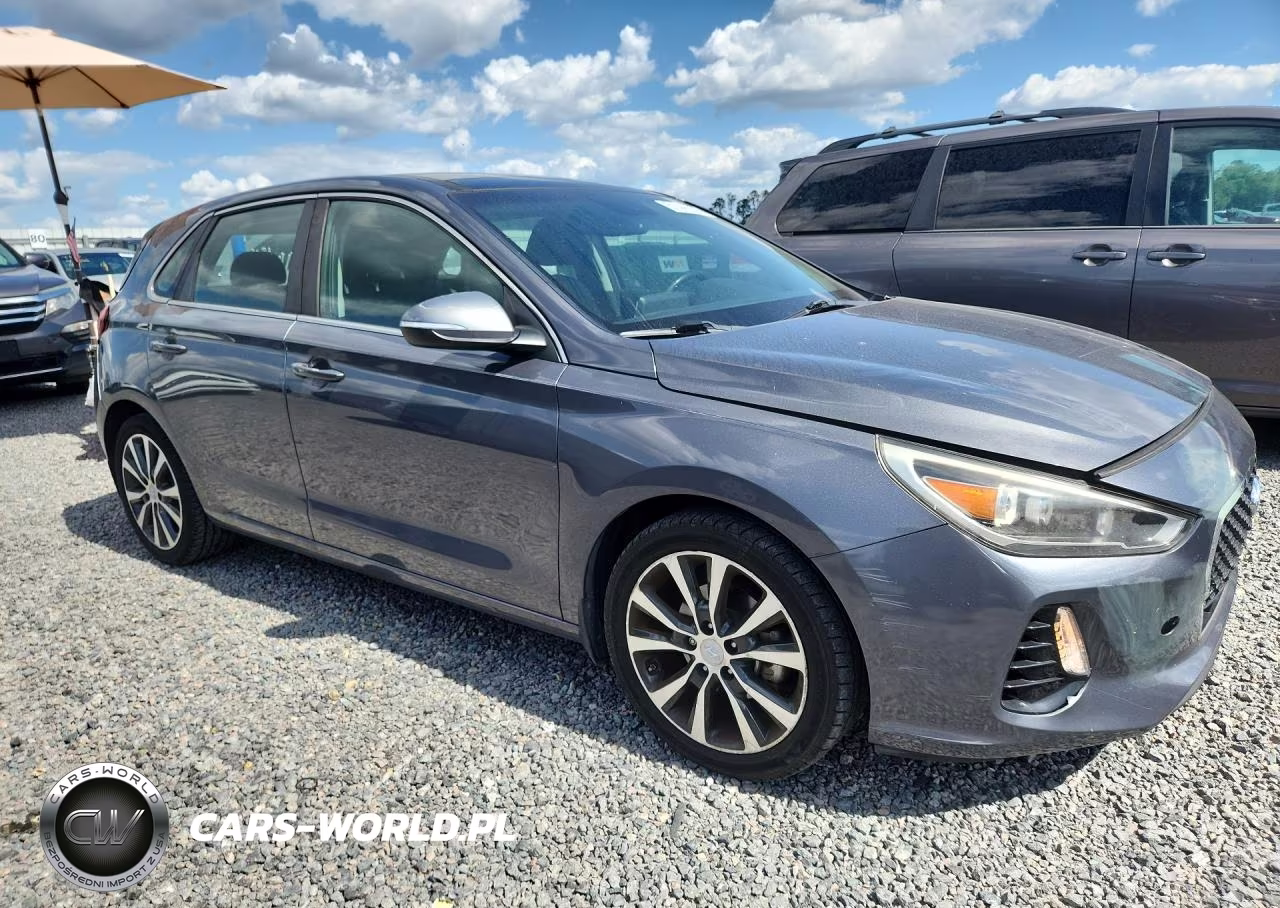2018 Hyundai Elantra Gt Base VIN:KMHH35LE6JU040040 - 4