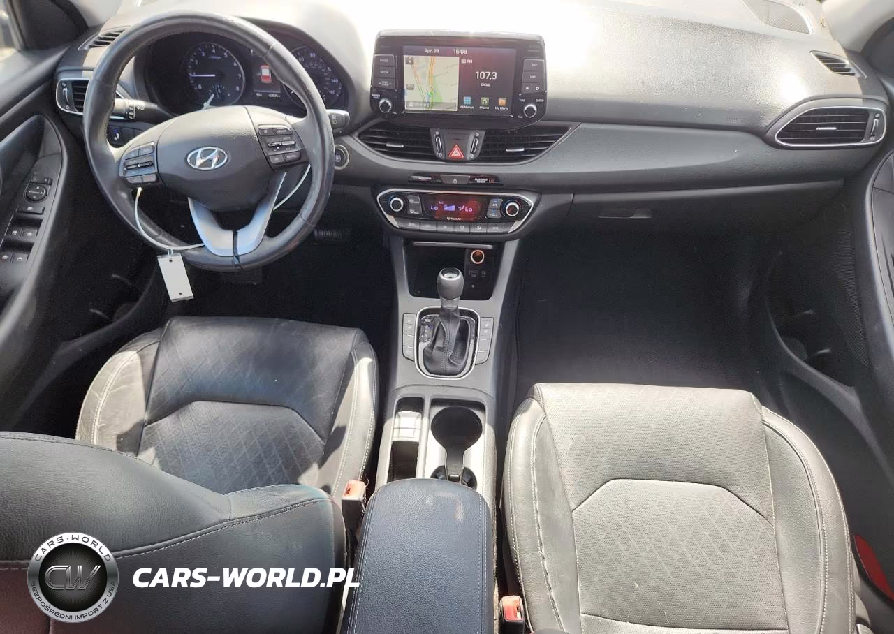 2018 Hyundai Elantra Gt Base VIN:KMHH35LE6JU040040 - 8