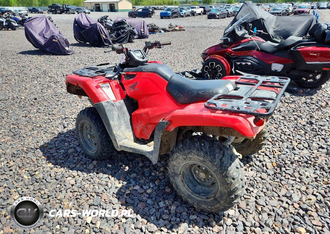 2022 Honda Rancher Atv VIN:1HFTE40K4N4805786 - 3