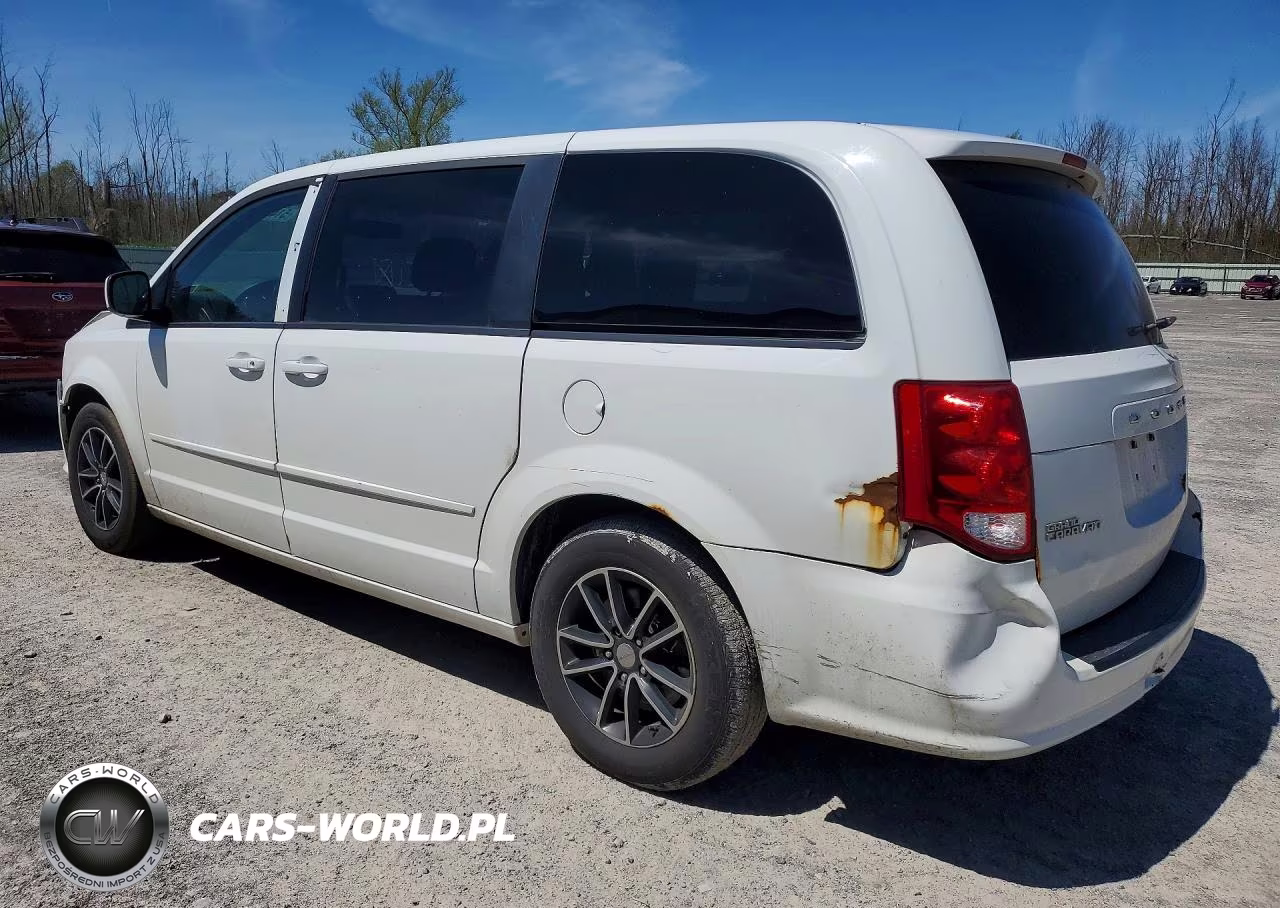 2016 Dodge Grand Caravan Se VIN:2C4RDGBG2GR319561 - 2