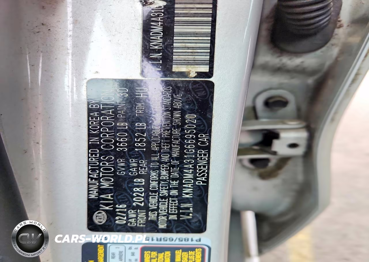 2016 Kia Rio Lx VIN:KNADM4A31G6695020 - 12