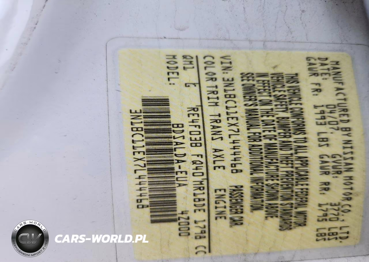 2007 Nissan Versa 1.8 S VIN:3N1BC11EX7L444468 - 13