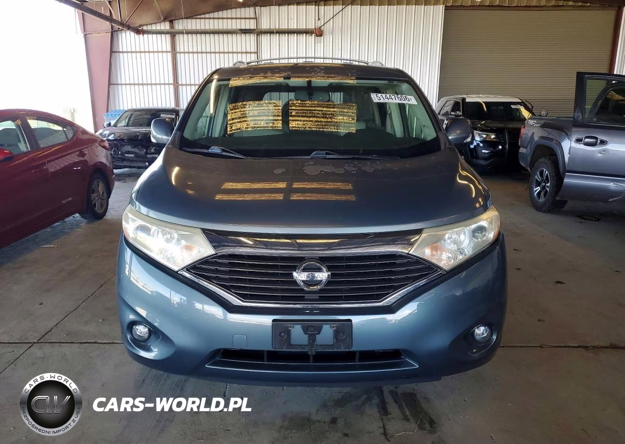 2013 Nissan Quest 3.5 S VIN:JN8AE2KP7D9062786 - 5