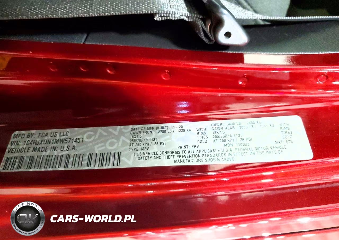 2021 Jeep Wrangler Unlimited Sport VIN:1C4HJXDN1MW571451 - 13