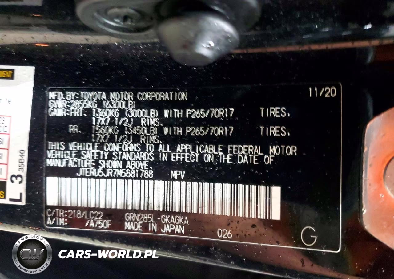 2021 Toyota 4Runner Trd Off-Road Premium VIN:JTERU5JR7M5881788 - 13