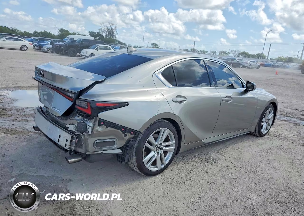 2021 Lexus Is 300 VIN:JTHAA1D25M5109886 - 3