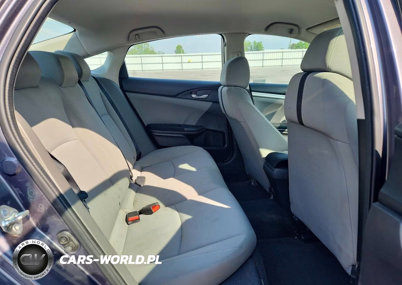 2018 Honda Civic Lx VIN:19XFC2F55JE042060 - 10